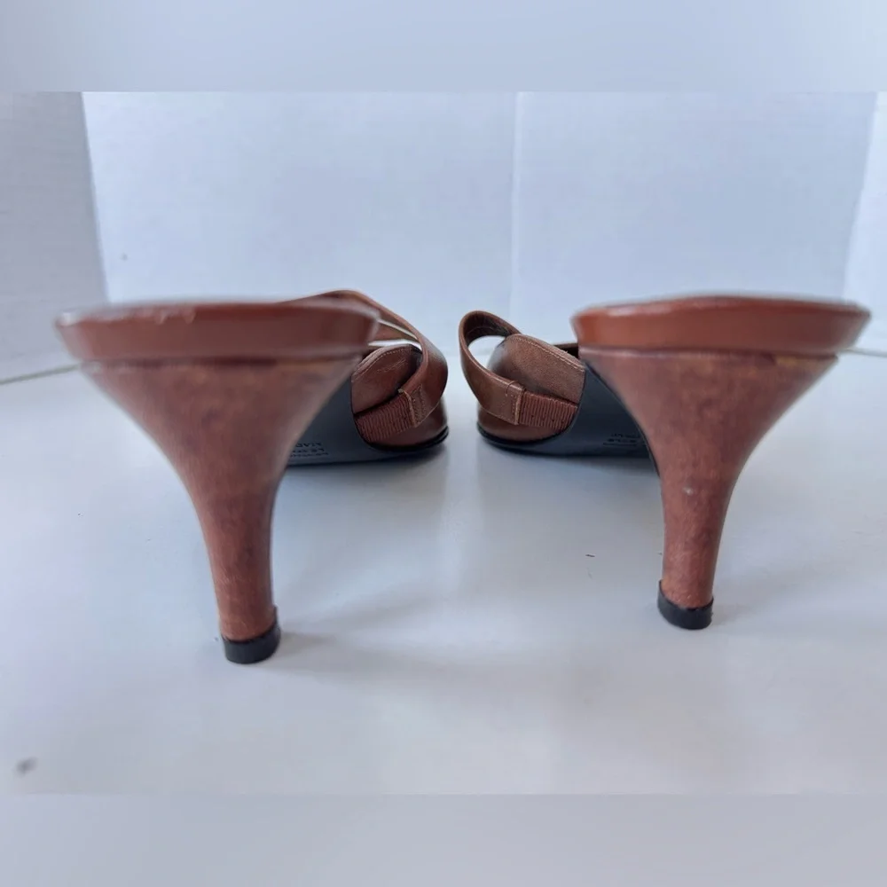 icon wearable art La Scapigliata pointy kitten heel pumps italian shoes 6 y2k - Picture 7 of 10